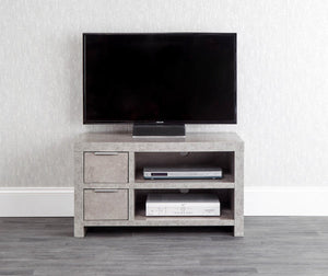 GFW Bloc 2 Drawer TV Unit-Better Bed Company 