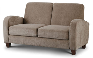 Julian Bowen Vivo 2 Seater Sofa Mink Chenille-Better Bed Company 