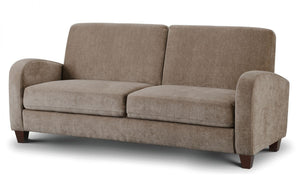Julian Bowen Vivo 3 Seater Sofa Mink Chenille-Better Bed Company 