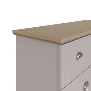 GFW Kendal 4+3 Drawer Chest Top Close Up-Better Bed Company