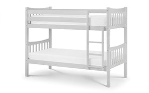 Julian Bowen Zodiac Bunk Bed Grey-Better Bed Company 