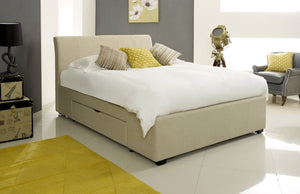 Arty Stone Fabric Bed