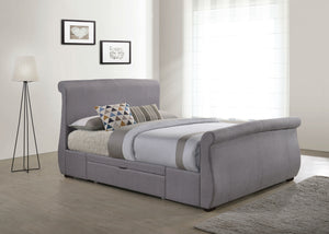 Bedmaster Bronte King Size Fabric Storage Bed-Better Bed Company 