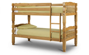 Julian Bowen Chunky Bunk Pine Bunk Bed-Better Bed Company