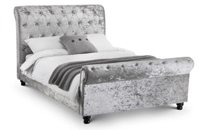 Julian Bowen Verona Silver Bed Frame-Better Bed Company