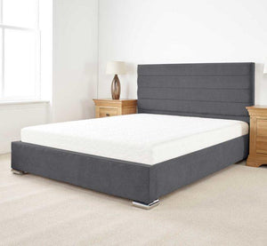 Moor Ebony Fabric Bed-Fabric Beds-Better Store