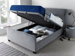 Dale Grey Fabric Bed