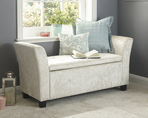 GFW Crushed Velvet Window Seat-Better Bed Company 